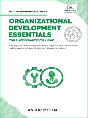 cover image of Organizational Development Essentials You Always Wanted to Know